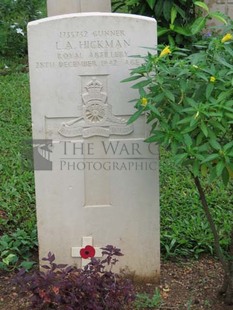 TRINCOMALEE WAR CEMETERY - HICKMAN, LEONARD ALFRED